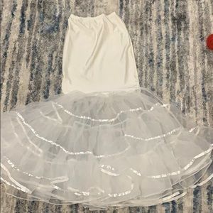 Mermaid trumpet slip size small